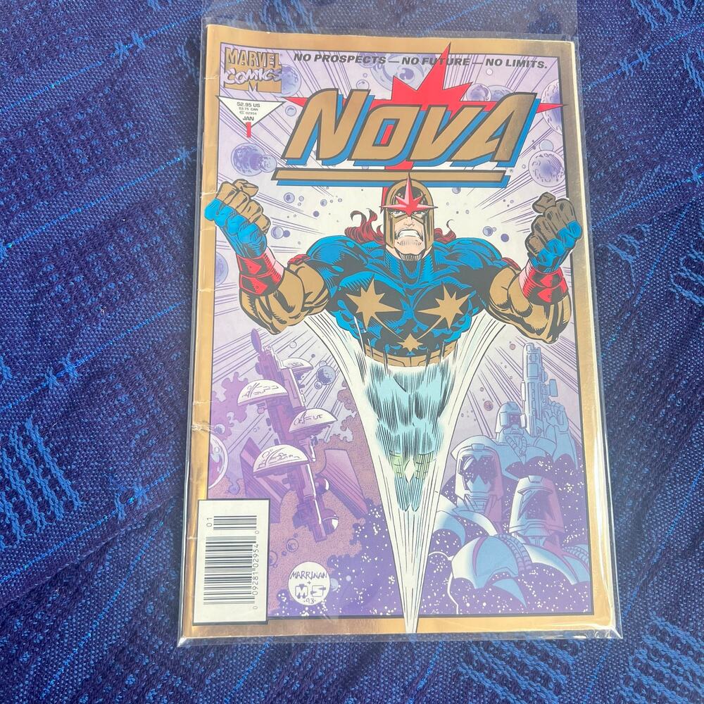 Marvel Comics Nova #1 Gold Foil Newstand Edition